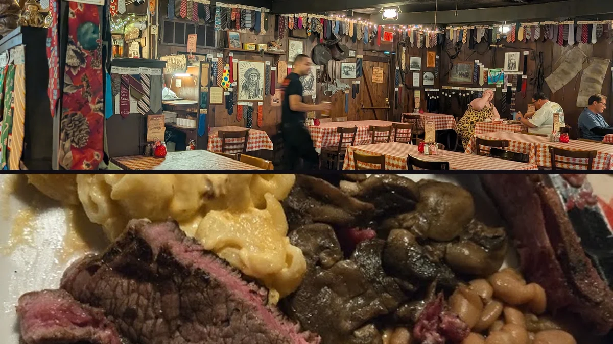 Hearty plates served in a no-frills restaurant setting.