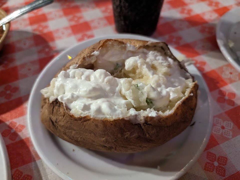 Fully Loaded Baked Potato